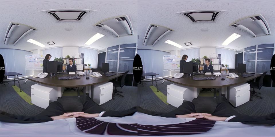 [VR] Tsubasa Hachino – The Demonic Boss Transforms 180 Degrees in Her Office