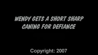 Real-Life-Spankings vidswendy caning defiance