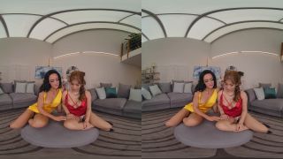 online porn clip 48 captioned femdom situations femdom porn | Your Cock For Two Sexy Asses: Marina Gold, Zuzu Sweet [RealJamVR] (UltraHD/2K 1920p) | virtual reality