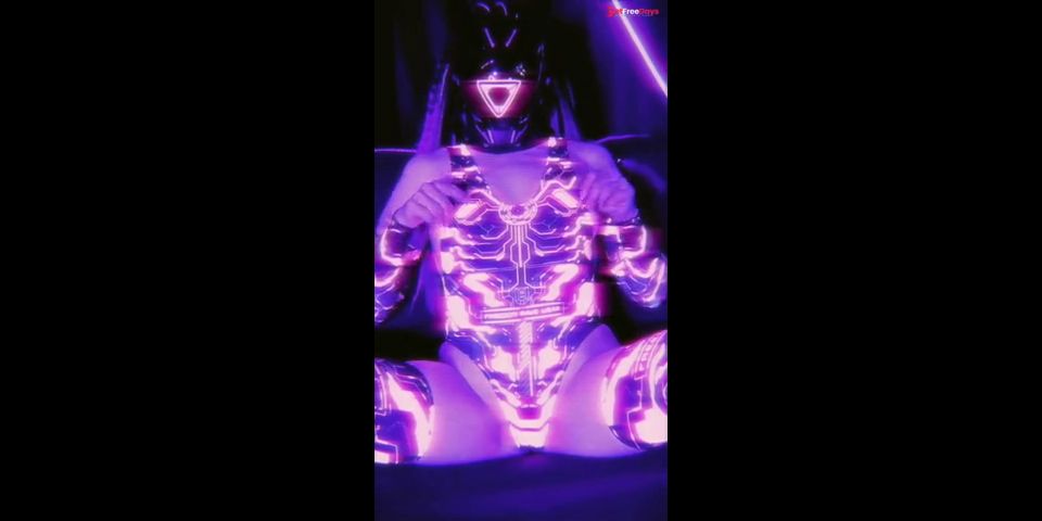 [GetFreeDays.com] Virtual girl touches herself in uv. Vertical video Porn Film January 2023