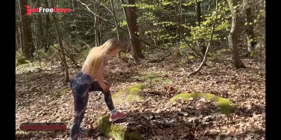 [GetFreeDays.com] Spontaneous OUTDOOR MEETING Horny slut fucked through the whole forest Sex Video July 2023