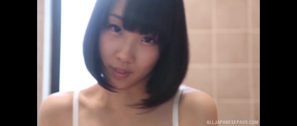 Awesome Hot Rin Aoki masturbates with toys and then sucks dick Video  Online