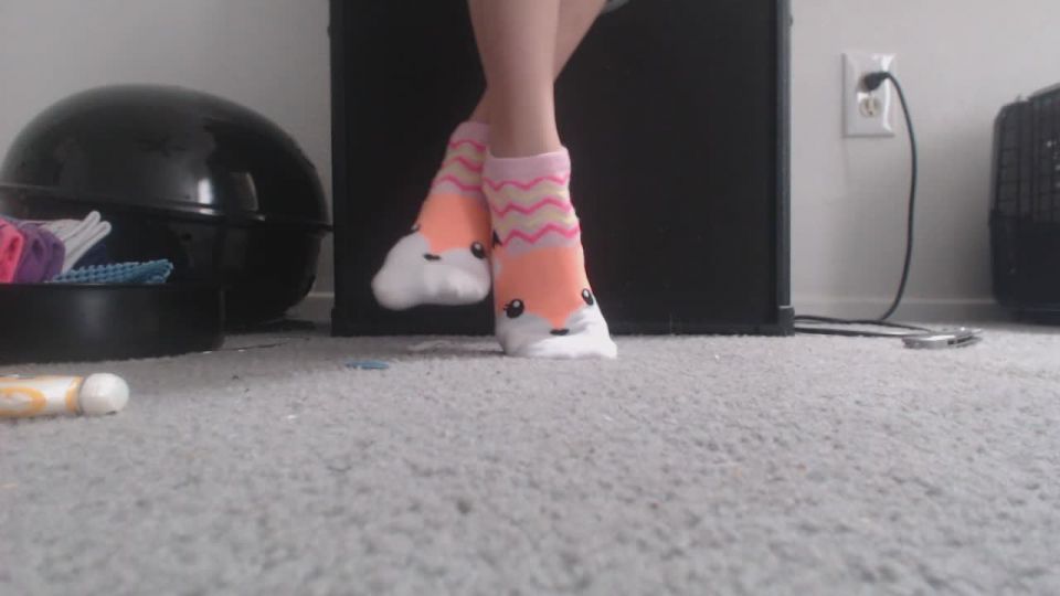 M@nyV1ds - PrincessCica - Modeling Cute Colorful Ankle Socks