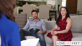 Therapist gives husband footjob Sex Clip Video Porn Downl...