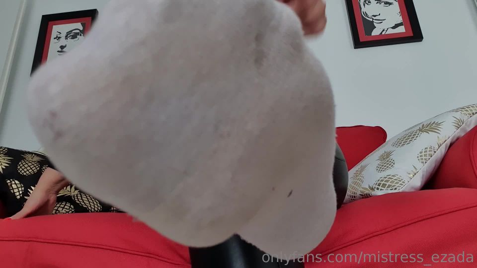 online xxx clip 20 Ezada Sinn 2019-04-17-This this pair of very worn cotton sock | ezada sinn | femdom porn softcore femdom
