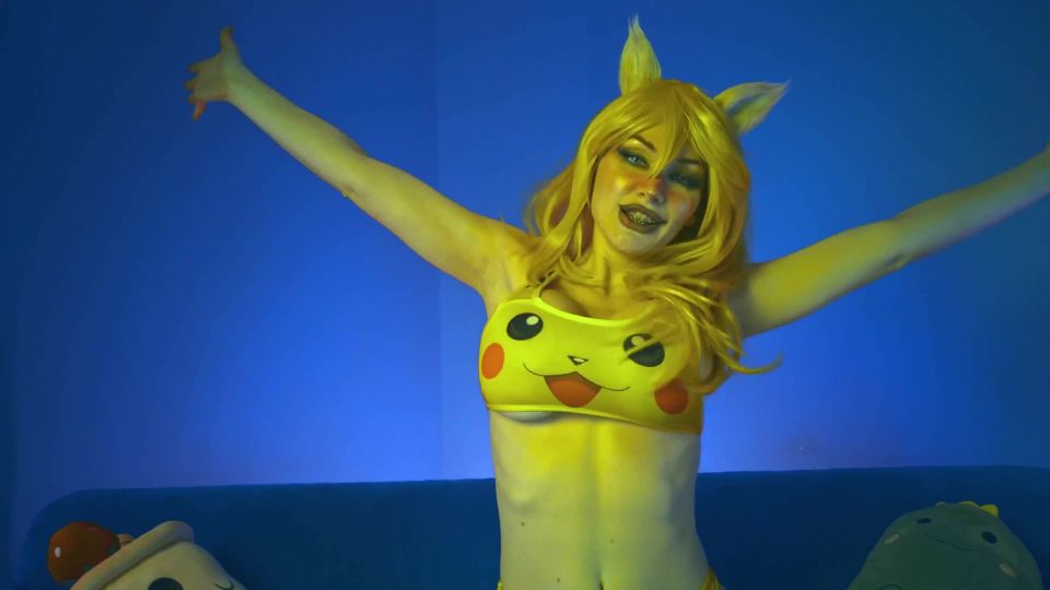 free video 45 Amber Hallibell – Whos that Pokemon its Pikachu Full | gaping | cosplay femdom dungeon