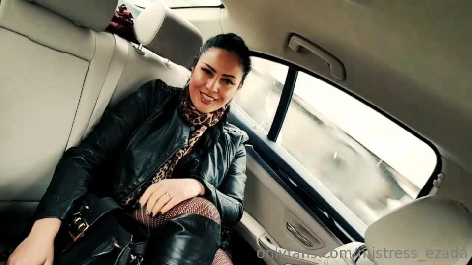 Ezada Sinn - ezada EzadaLeather boots worship with sit earlier today in the back seat of My car on My way to the - 07-02-2019 - Onlyfans