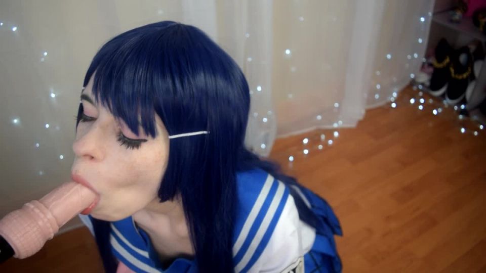 Bat Maisie – Sayaka Maizono Gets Blackmailed Cosplay!