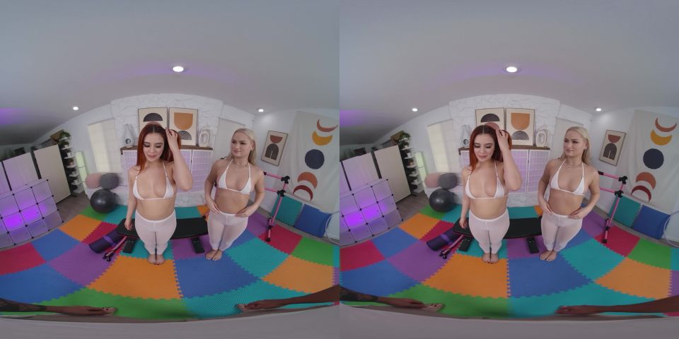 Harley King, Lucy Doll - Stretching with Two Hotties 3 - VR Porn (UltraHD 4K 2024) New Porn
