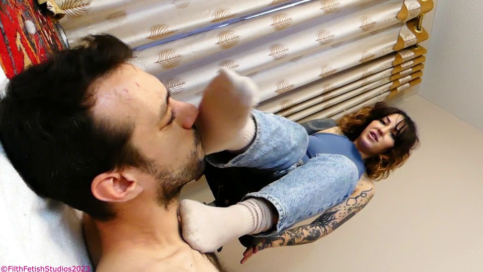 adult video 49 Filth Fetish Studios - Clean My Sweaty Gym Feet Princess Jack Off Jill - FullHD 1080p | footworship | fetish porn pony fetish