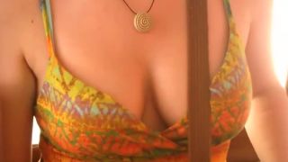 Phenomenal boobs and a pendant