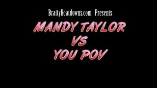 Mandy Taylor - Beats You Up POV Foot!