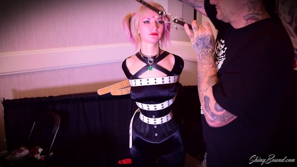 free video 45 Shinybound – Trip Six.. Hogtied in Pink.. Live at Fetishcon, shadman lesbian bdsm on bdsm porn 