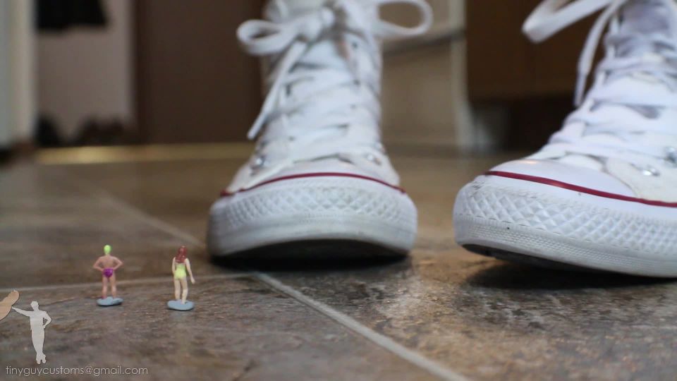 online video 23 Tinyguycustoms – Zaurus Unaware Shrunk Sneaker And Vore - dirty talk - masturbation porn femdom foot fetish