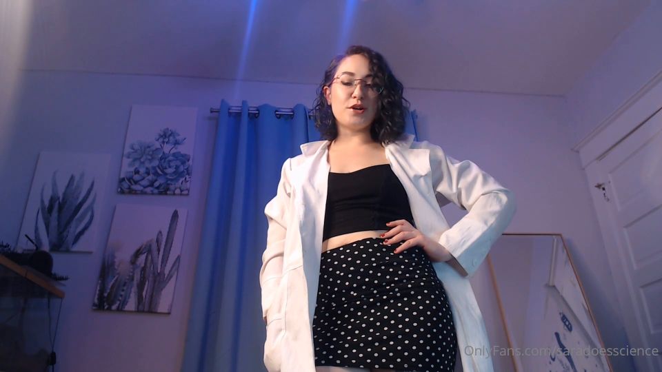 xxx video 4 Saradoesscience – I Hope You Dont Mind Me Using My Strap on To on femdom porn femdom chastity cuckold