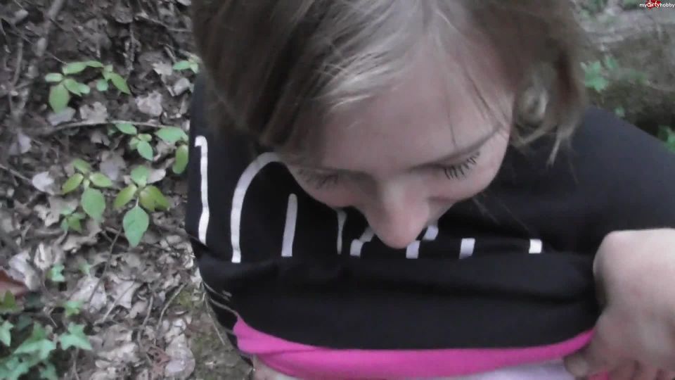 porn video 9 BunnyDiamnd – Mit dem EX-Freund im Wald seine Neue betrogen on german porn amateur rimjob