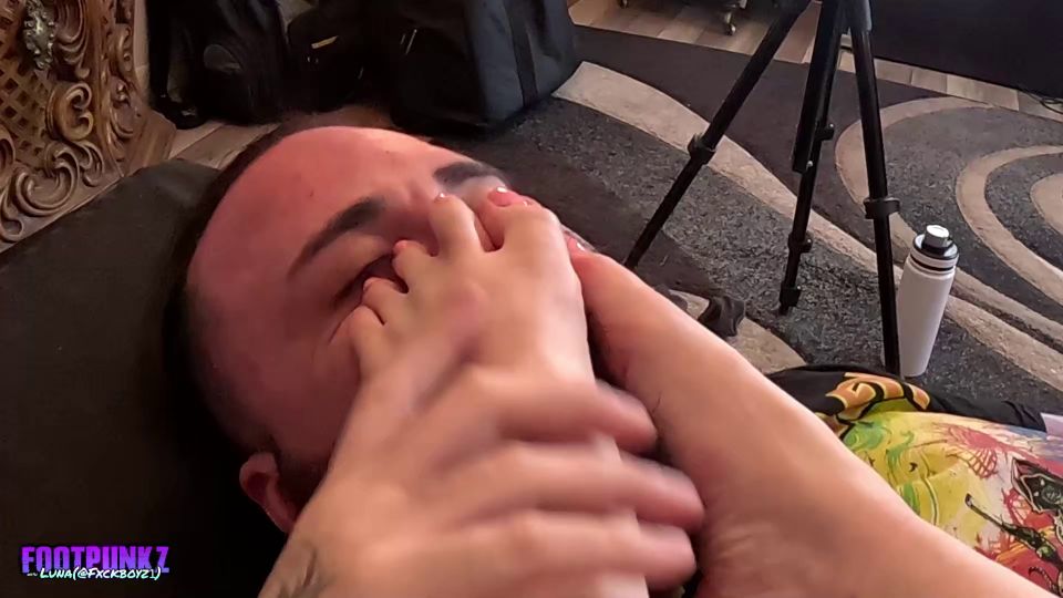 xxx clip 24 gilf foot fetish masturbation porn | Footpunkz – Bratty Lunas Foot Worship Masturbation Tease | worship