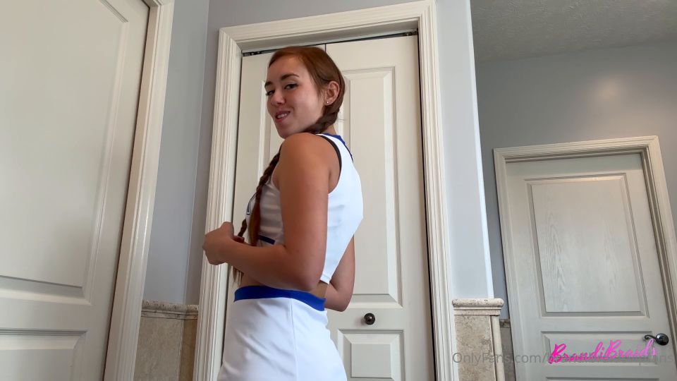 xxx video 47 Brandi Braids – Cheerleader SOLO | fetish | pov penis fetish