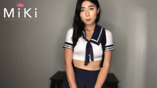 online clip 34 rough femdom Princess Miki - Blackmail: Hot Student Catches Pervy Teacher On Camera [1080P], 1080p on femdom porn