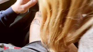 [GetFreeDays.com] Blond babe gives handjob in a highly frequented parking lot next to the street P - really risky  Sex Stream March 2023