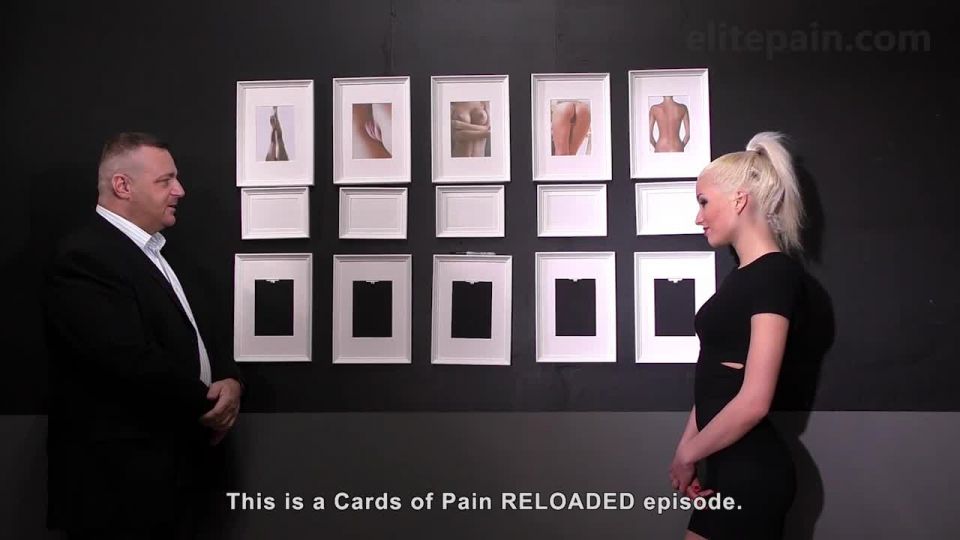 free video 3 ElitePain - Cards of Pain Reloaded - ARIEL - bdsm - fetish porn porn bdsm online