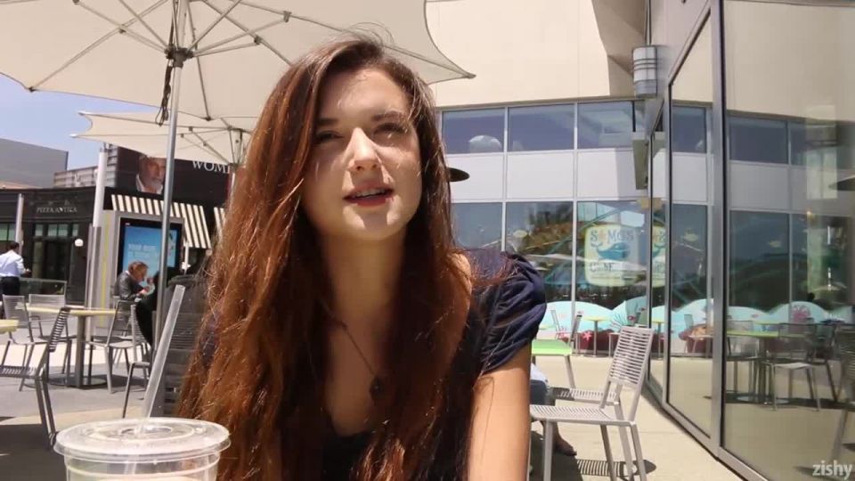 Alex Mae had never tried horchata before. She appeared to enjoy it. Wh ...