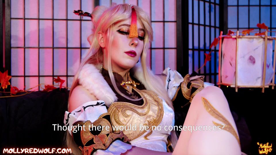 online xxx clip 43 ellie idol femdom cosplay | MollyRedWolf – Ning Guang Made You Work Off Your Debt | female domination