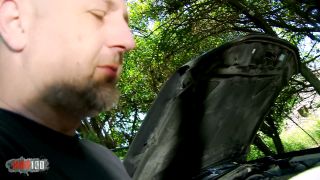 French Slut Nora Luxia Fucked Hard In The Woods