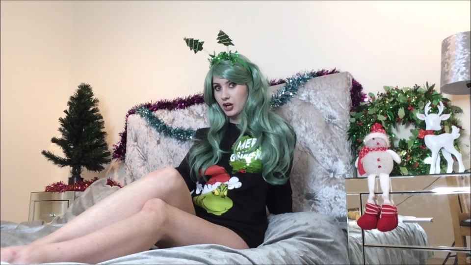 Brook Logan Merry Grinchmas JOI Treat - Finger Fucking