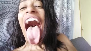 GoldenLace Big Morning mouth - Tongue Fetish
