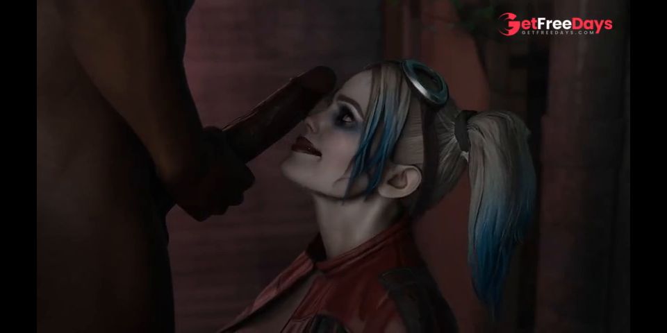 [GetFreeDays.com] Harley Quinn Deep Thorating A BBC And Gets A Big Throatpie Adult Stream November 2022