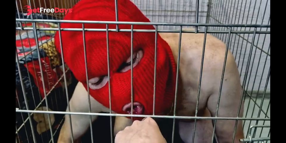 [GetFreeDays.com] Dominatrix Nika takes sex slave out of cage to fuck him in the ass Sex Leak November 2022