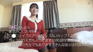 MADV-506 That Prestigious Female College Student Is A Gonzo Part-time Job For The First Time In A Row - [JAV Full Movie]