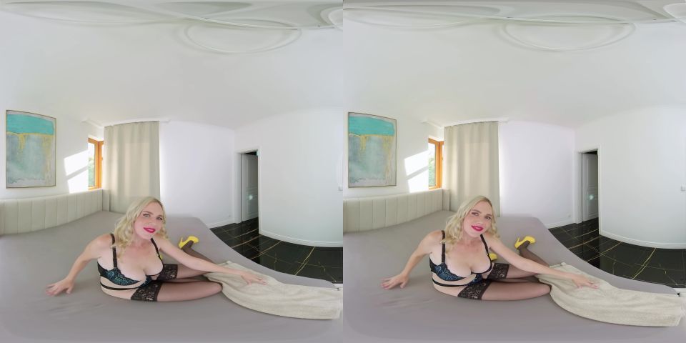 Rebel Rhyder - Hot Blonde With Flexible Pussy - Czech VR Fetish 420 - CzechVRFetish (UltraHD 4K 2023) New Porn