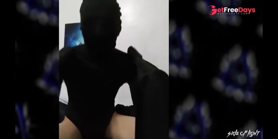 [GetFreeDays.com] Black Zentai fun Porn Video February 2023