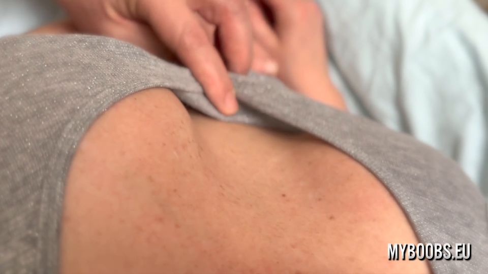 free video 35 Hard Playing With Pierced Nipples With MILF Big Tits My Boobs [PornModel] (FullHD 1080p) | old | old/young femdom otk spanking