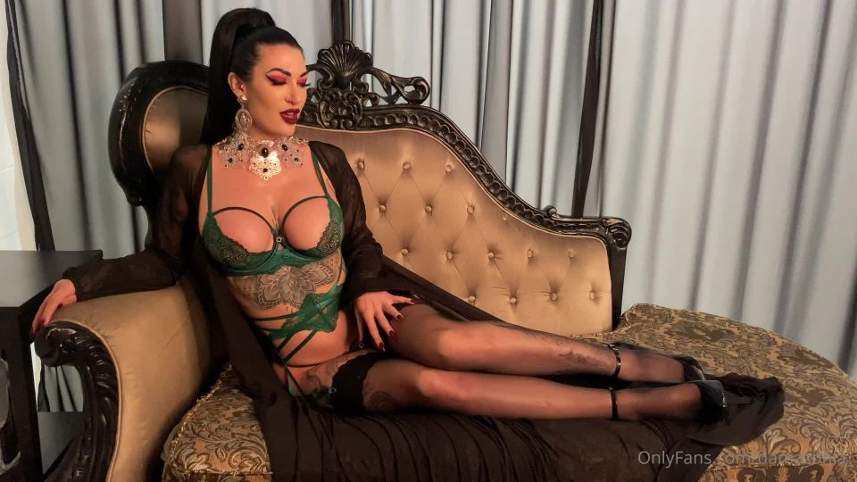 clip 48 Mistress Damazonia - Renounce To Your Previous God  From Now On, I’m The Goddess You Worship | strapon | tattoo kinky fetish