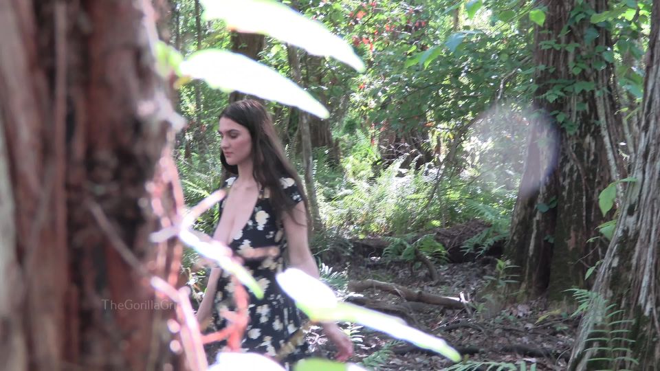 free porn clip 38 TheGorillaGrip – Lost Girl in Woods | 4k | fetish porn catwoman femdom