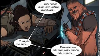 Rey Submits To Her Wookie Master Part 12