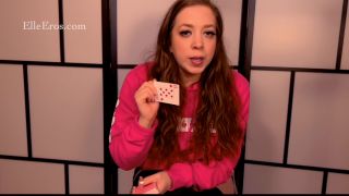 xxx video 27 Elle Eros – Card Game JOI | jerkoff instructions | pov scarf fetish