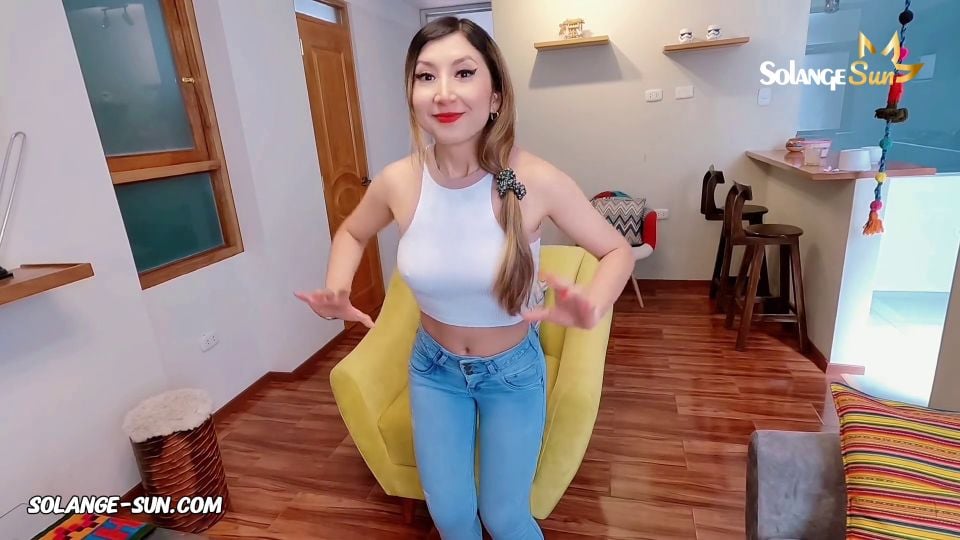 Try On Haul  Sexy Asian Girl Shows You Her Natural Ass Wearing A Thong