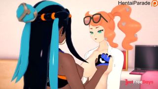 [GetFreeDays.com] Hentai Nessa x Sonia Threesome Pokemon Uncensored Adult Stream January 2023
