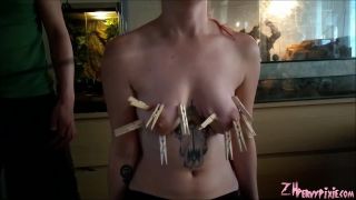 gigi allens femdom fetish porn | Whipping at Different Speeds | tit torture