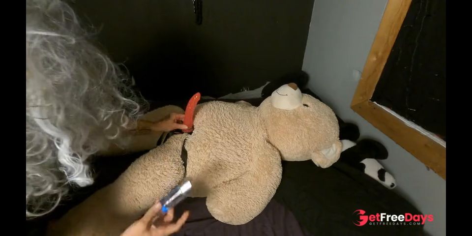 [GetFreeDays.com] Femboy Fucks his Giant Teddy Bear Sex Video June 2023