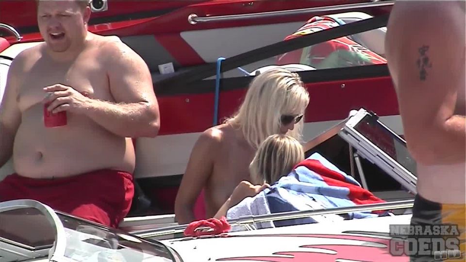 Partycove hot girls showing tits pussy and partying naked Public
