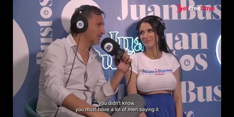 [GetFreeDays.com] AmbarPrada pregnant with big tits asks for 100 power in the sex machine  Juan Bustos Podcast Adult Video November 2022