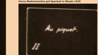 Vintage 1930 spanking porn by satyriasiss