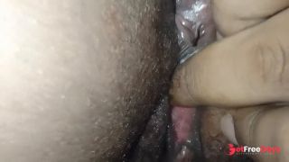 HE SPREAD MY PUSSY AND FUCKED ME HARD MISSIONARY. I CUM HARD ON TOP