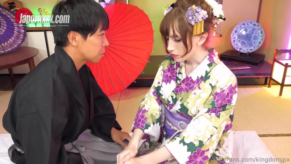 adult video 9 gay fetish Mimi Oh - Trans Geisha Loves Samurai with Anal Fuck and Creampie, face sitting on hardcore porn