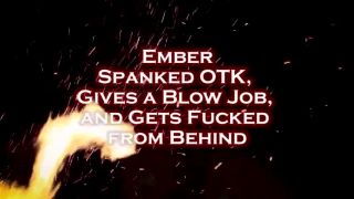 free online video 44 femdom love fetish porn | [hotspanker.com] Ember_Gets_Spanked__Sucks_Sirs_Dick__and_Gets_Fucked | fetish